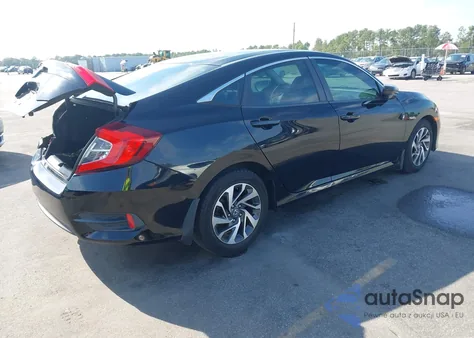 2016 Honda Civic Ex from USA, damaged, VIN 19XFC2F77GE056438